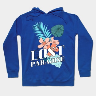 Lost in Paradise Tropical Flowers Hoodie